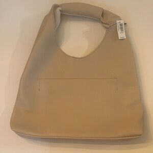 Banana Republic Factory Vegan Leather Mini Slouchy Tote
